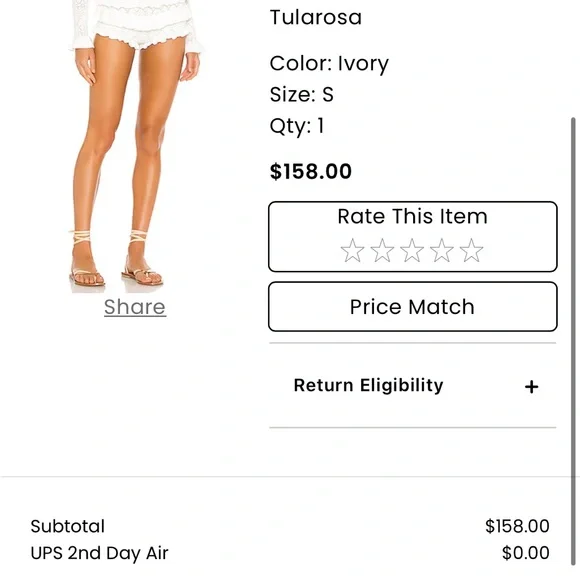 Chic White Lace Two-Piece Set - Picture 4 of 8